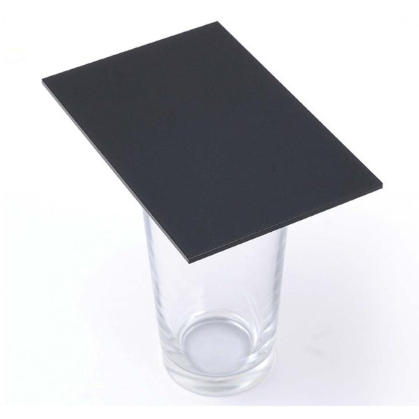 Matt Cast Acrylic 3mm Sheet - Black 1000 x 500mm