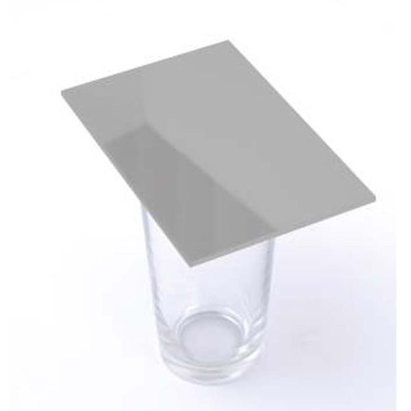 Premium Cast Acrylic 3mm Sheet - Solid Light Grey 1000 x 500mm