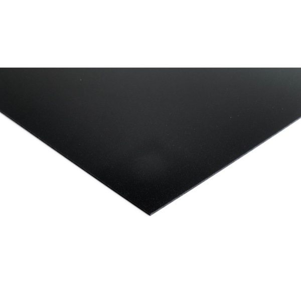 Sparkle Cast Acrylic 3mm Sheet - Black 600 x 400mm