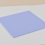 Pastels Cast Acrylic 3mm Sheet - Bubblegum 600 x 400mm