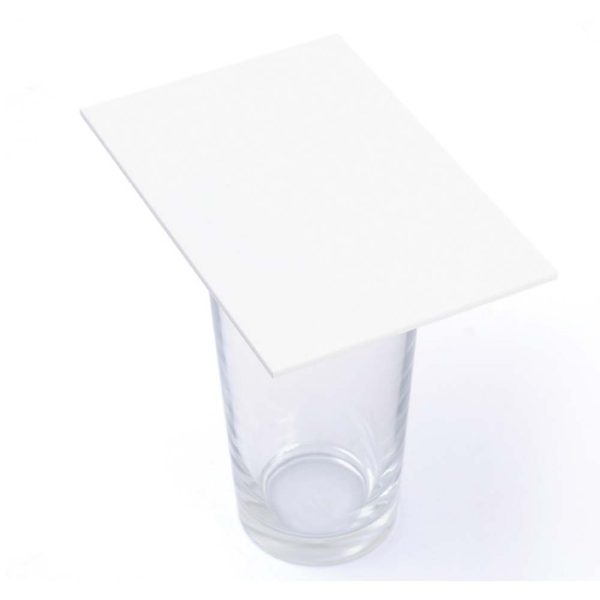 Premium Cast Acrylic 3mm Sheet - Solid White 600 x 400mm