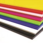 Cast Acrylic 3mm Sheet - 600 x 400mm  Assorted Pack of 8