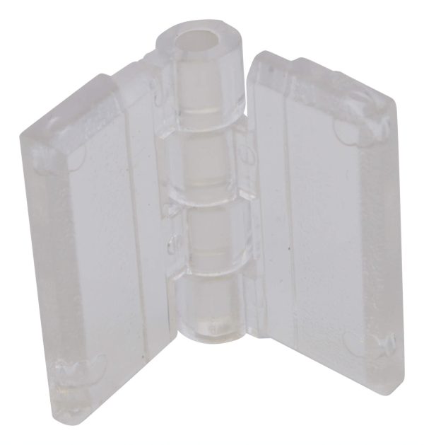 Clear Acrylic Mini Hinge 33 x 25mm - Pack of 10