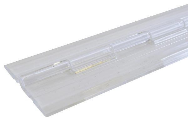 Clear Acrylic Piano Hinge 300 x 45mm