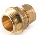 Compression Male Coupling 15 x 1/2"