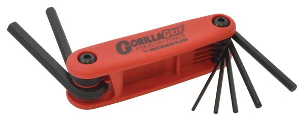 Bondhus Folding Hex Key Set - Metric