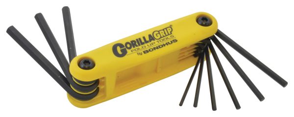 Bondhus Folding Hex Key Set - Imperial