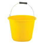 Yellow Heavy-duty Bucket