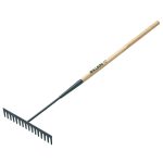 Bulldog Asphalt Rake Flat Tooth 48" Wood
