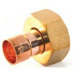 End Feed Straight Tap Connector 22 x 3/4"
