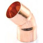 End Feed 45degree Elbow 22mm