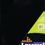 Colour Paper Black A4 80gsm - 50 Sheets