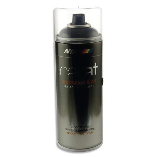 Can Art Spray Paint, Jet Black - 400ml