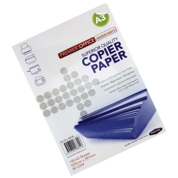 Copier Paper A3 80gsm - 100 Sheets