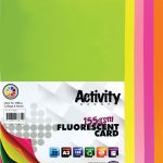 Card Fluorescent A3 155gsm - 20 Sheets