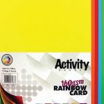 Card Rainbow A4 160gsm - 50 Sheets