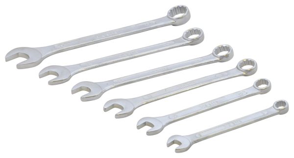 Combination Spanner Set - Metric - 6 Piece