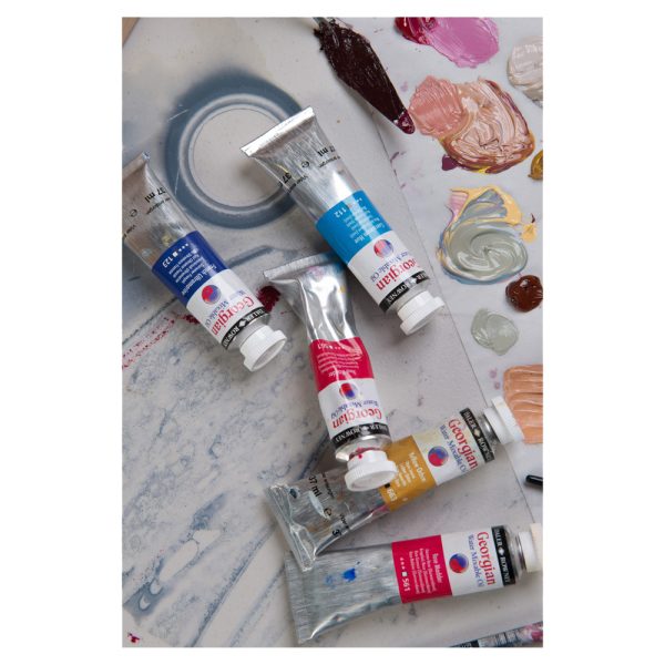 Daler Rowney Georgian Water Mixable Oil Paint - Titanium White - 200ml