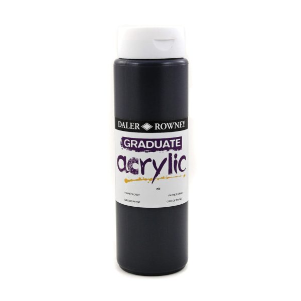 Daler Rowney Graduate Acrylic - Paynes Grey - 500ml