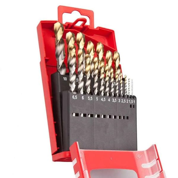 Dormer Drill Set 19pce, 1-10mm x 0.5mm