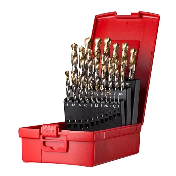 Dormer Drill Set 25pce, 1-13mm x 0.5mm