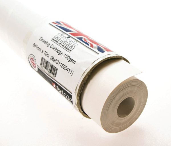 Drawing Cartridge Paper Roll 841mm x 10m 150gsm