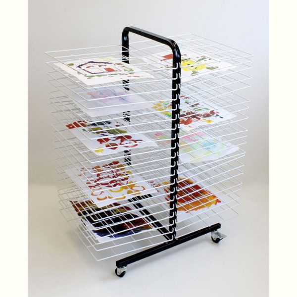 Large Mobile Drying Rack - 40 large shelf