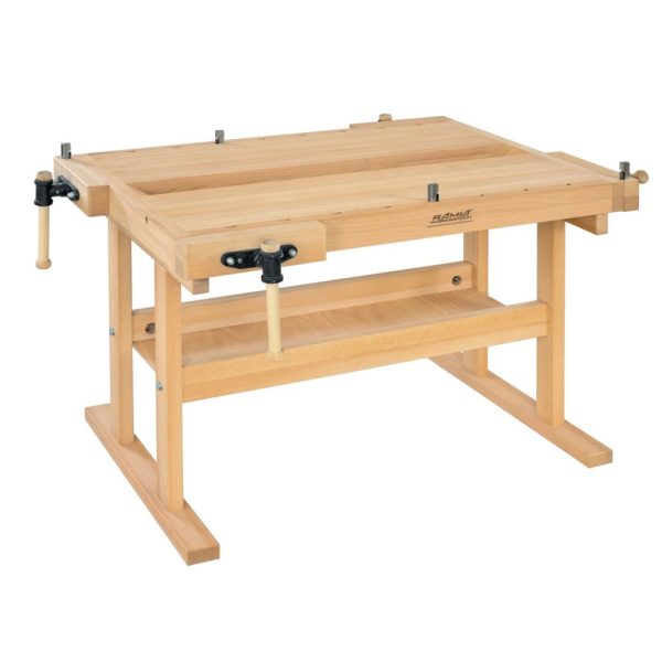 Edubench Traditional 2 Station Bench 1540mm x 1140 x 850 (Inc Vices)