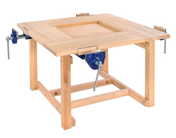 Edubench Traditional 4 Station Bench with 4x 7" Q/R vices