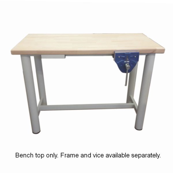 Edubench Solid Beech Top - 1200mm x 600mm x 40mm