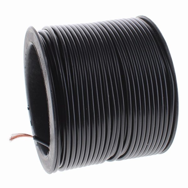 Multi-Stranded Extra Flexible Wire - Black 25m