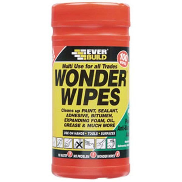 Everbuild Wonder Wipes (Tub of 100)