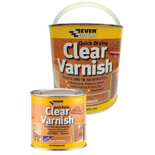 Everbuild Varnish Gloss - 2.5l