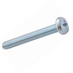 Machine Screw Cross Recessed Pan Head - M4 x 40mm - Pack of 25