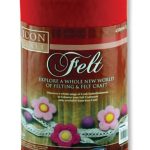 Felt Roll, Red- 450mm x 5m