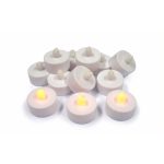 LED Flickering Tealight - Pack 12