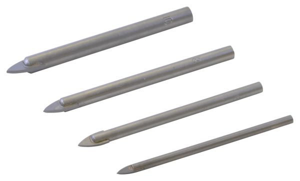 Glass Drill Set - 4 Piece