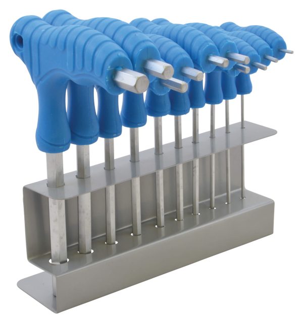 T - Handle Hex Key Set - Metric - 10 Piece