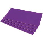 HIPS  1.0mm Sheet - 254mm x 457mm - Purple