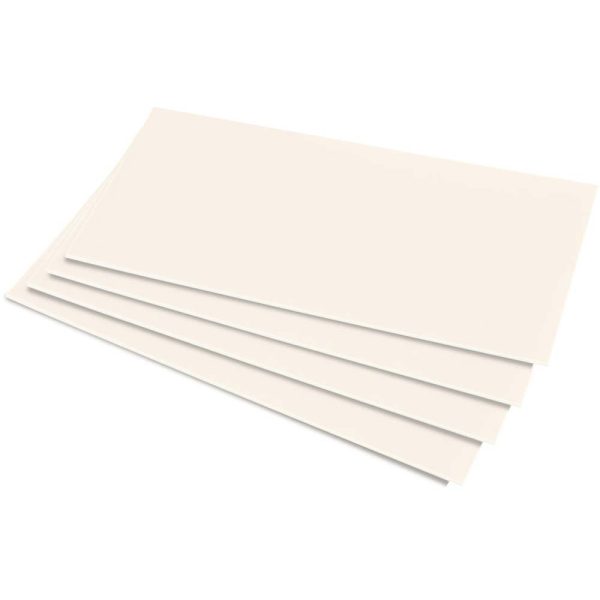 HIPS 1.0mm Sheet - 508mm  x 457mm - White