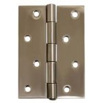 Steel Butt Hinge 100mm - Pack of 20