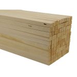 Hardwood Square 10 x 10mm, 600mm Long (Pack of 50)
