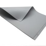 Grey Laserable Rubber Sheet A4