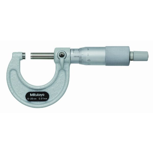 Mitutoyo Outside Micrometer 0-25mm