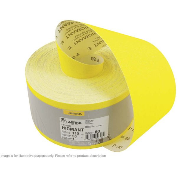 Mirka Abrasive Hiomant Roll (115mm x 50M) - 60 Grit