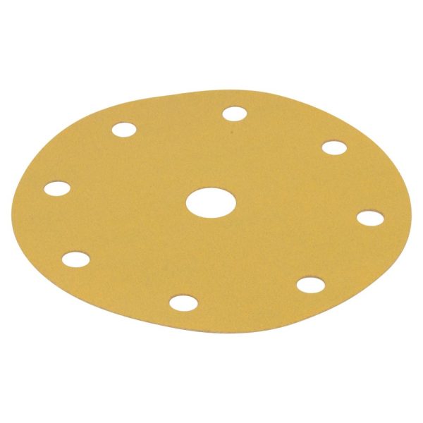 Resin Bonded Discs (125mm - 8 Holes) 60 Grit (Pack of 50)