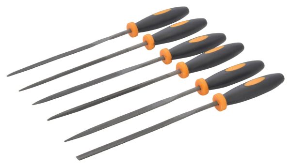 Handled Needle File Set - 6 Piece