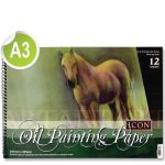 Oil Painting Wiro Pad A3 240gsm - 12 Sheets