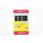 Permanent Markers Chisel Tip Black - pack of 10