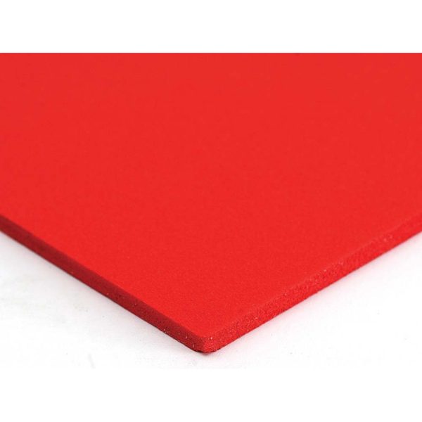 Plastazote Red Sheet - 1000 x 500 x 3mm